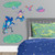 Cartoon Network Rick and Morty - Portal Large Full Color Wall Decal