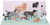 Up With Paper Pop-Up Panoramics Greeting Card - Dog Walker, multi colored (Model: 0048641384615_mfn)