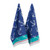 DII Anchor's Away Collection Kitchen, Dishtowel Set, 18x28, Jacquard, 2 Piece