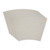 DII PVC Tabletop Collection Placemat Set, Wedge, 13x20, Off-White, 6 Piece