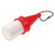 Lucky Line Key Float with Ball Chain, Red and White (92101)