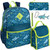 Trail maker Boy's 6 in 1 Backpack With Lunch Bag, Pencil Case, and Accessories