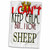 3D Rose I Cant Keep Calm-Sheep Hand Towel, 15" x 22"