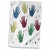 3D Rose Paint and Hand Prints TWL_192839_1 Towel, 15" x 22"