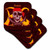 3dRose CST_1265_3 Pirates Ceramic Tile Coasters, Set of 4