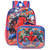 Ruz Spiderman Boys 16 Inch Backpack With Removable Matching Lunch Box Set (Heroes and Villains)