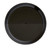 Santa Barbara Design Studio Appetizer Plates TableSugar Dipped Ceramic Tapas Plates, Set of 4, Glossy/Matte Black, Set of 4