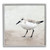 Stupell Industries Lone Sandpiper Bird Portrait Framed Wall Art, Design by Kim Allen