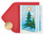 Papyrus Christmas Cards Boxed with Envelopes, Peace and Happiness, Glitter-Free Snowbird (20-Count)