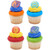 Decopac Nerf on Target Cupcake Rings Toppers 24 Count