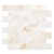 OYASIMI Peel and Stick Backsplash Wall Tile, PVC Stick on Tile for Kitchen Backsplash Peel and Stick in Beige Yellow (11.85''x11.89'',10 Sheets)