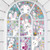 126 PCS Easter Window Cling Stickers, Cute Eggs Bunny Carrot Clings for Easter and Spring Window Decoration (9 Sheets)
