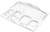 Squadron Products 1/48 Canopies B-25C/D Mitchell Canopy Model Kit