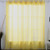 Deconovo Grommet Voile Sheer Linen Look Drape Wide Width Curtain for Bedroom, 100x84 Inch, Yellow