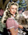 OnlyClassics Sexy Blonde Actress Veronica Lake 8X10 Color Photo Beautiful Pinup Cheesecake