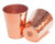 Sertodo Copper Sharpshooter Shot Cup, Hand Hammered 100% Pure Copper, Set of 2