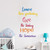 Wall Decals Motivational Stickers, Inspirational Wall Decal Quotes, Wall Stickers for Kids, Learn from Yesterday, Live for Today, Hope for Tomorrow