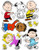 Eureka Peanuts Classic Characters Clings