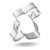 Foose Cookie Cutters Miniature Bunny Rabbit Cookie Cutter 1.75 Inch, Made in USA