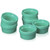 Porcelain Sauce Cups 1.5 oz, Vidalenta Mini Ramekins Dipping Sauce Cup, Tiny ramekins Souffle Dish Round Condiment Cups Dip Bowl Small Bowls for charcuterie board, Microwave & Oven Safe, Green