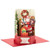 Hallmark Paper Wonder Displayable Pop Up Christmas Card (Vintage Santa Claus)