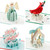 Hallmark Signature Paper Wonder Pop Up Christmas Cards Assortment, Religious (4 Holiday Cards with Envelopes)