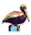 Pelican Colorful - 3" Vinyl Sticker - for Car Laptop Water Bottle Phone - Waterproof Decal