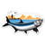 Tarpon Fishing - 3" Vinyl Sticker - for Car Laptop Water Bottle Phone - Waterproof Decal