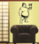 Wall Vinyl Decal Home Decor Art Sticker Japan Sumo Wrestler Hieroglyph Sport Fight Wrestling Any Room Removable Stylish Mural Unique Design 75