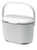 Addis 2.5 Litre Kitchen Compost Caddy, White/Grey