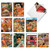 The Best Card Company 20 Assorted Thanksgiving Notecards Box Set 4 x 5.12 Inch with Envelopes (10 Designs, 2 Each) Pumpkin Puppies AM10191TGG-B2x10