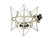 SUUNTOK Microphone Shock Mount Anti-Vibration Mic Holder Spider Recording Mic Shockmount Stand Compatible with Neumann U87 Ai, U89 i and TLM 67 (Champagne)