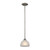 Cornerstone Lighting 2101PS/20 Bristol Lane 1 Light Pendant, Brushed Nickel