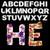 FVVMEED 26 Alphabet Cake Stencils Mold DIY Baking Stencil Flat Plastic Template Cookies Decorating Cutting Letter Outlines Mould Maker Birthday Cakes Design Valentine's Day Anniversary Party, 10Inch