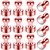12Pack Refrigerator Magnets Whiteboard Magnets, Strong Fridge Magnets Small Magnets Magnetic Push Pins for Whiteboard, Neodymium Push Pin Magnets for Office School Kitchen