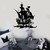 Vinyl Decal Wall Sticker Pirates Ship Jolly Roger Flag Ocean Marine Nautical Decor (ig1191) M 22.5 in X 28 in Vinyl Decal Wall Sticker Pirates Ship Jolly Roger Flag Ocean Marine Nautical Decor (ig1191) M 22.5 in X 28 in