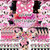 Minnie Party Supplies Birthday Decorations Plates Balloons Banner Cake Toppers Backdrop Banner Decor