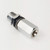 Crotek 3/8-24 Threaded Antenna Stud SO-239 Adapter Chrome Plating Brass for CB & Ham Radio Antennas