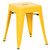 Poly and Bark Trattoria 18" Stool in Yellow