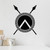 Vinyl Wall Decal Spartan Spear Shield Warrior Room Decoration Stickers (3666ig)