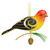 Hallmark Keepsake Ornament Beauty of Birds Western Tanager
