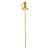 Barfly Cocktail Picks, Sword, Gold Plated, 4.5", Set of 12