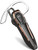 ZOUKAI Single Ear Wireless Bluetooth Headset, 30H Talking Time, Dual Noise Cancelling Mic Hands-Free Calls, Hands Free Earpiece, Call Reminder Function, for PC, Laptop, Gold, DY25