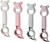 New 4 in 1 Multi Function Can Opener Bottle,Multi Kitchen Tool for Jelly Jars,Wine, Beer and other,Bottle Opener to Protect the Nail Use for Children,Elderly and Arthritis Sufferers (Plastic, 4Pcs)