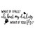 What If I Fall Oh But My Darling What If You Fly Vinyl Wall Decal Inspirational Quotes Lettering Girls Room Decor
