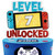 Level 7th Unlocked Cake Topper - Electronic Games Theme Boys Birthday Party Decorations Supplies - 7th Happy Birthday