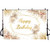 AIBIIN 10x7ft Boho Happy Birthday Backdrop for Girls Women Pink Flowers Pampas Grass Photography Background Birthday Party Decorations Banner Cake Table Photo Booth Props