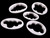 5PCS Different Pattern Plastic Fluffy Cloud Cutters Cookie Cutters Cake Cutters Fondant Cloud Cutters