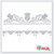 Ornate Victorian Border Stencil Best Vinyl Large Stencils for Painting on Wood, Canvas, Wall, etc.-Multipack (S, M, L)| Ultra Thick Exhibit Grade White Color Material