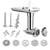 Metal Food Grinder Attachment for KitchenAid Stand Mixers Includes Sausage Stuffer Tubes,Durable Meat Grinder Food Processor Attachment for kitchenAid?With a wealth of accessories
